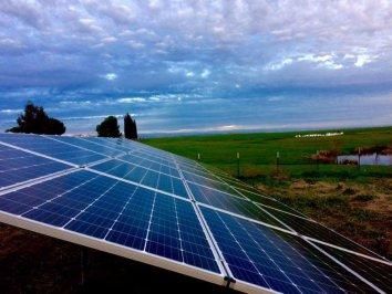 A recent solar electricity job in the Auburn, CA area